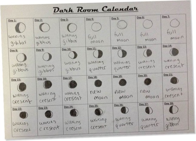 DarkRoomCalendar